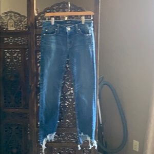 Hudson asymmetrical ankle jeans❤️